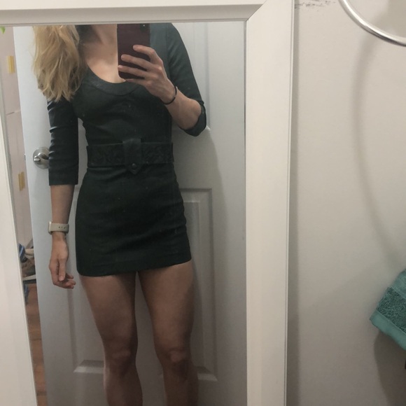 RARE La Perla Lambskin Minidress, XS-XXS - Picture 9 of 12